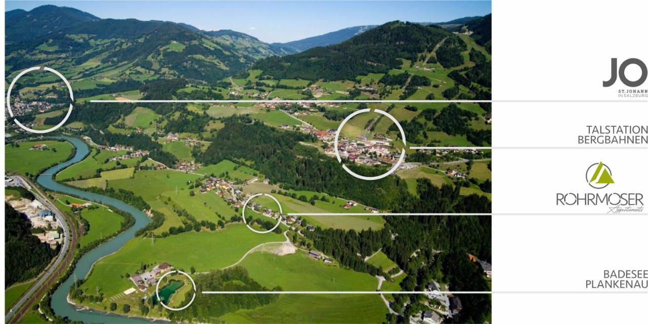 Rohrmoser Appartements Sankt Johann im Pongau Kültér fotó